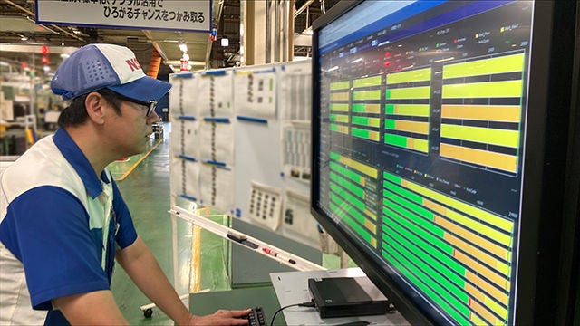 Production visualization (Saitama Plant)