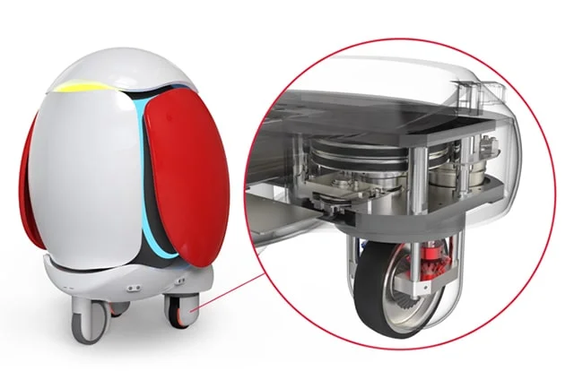 NSK’s new “Active Casters”