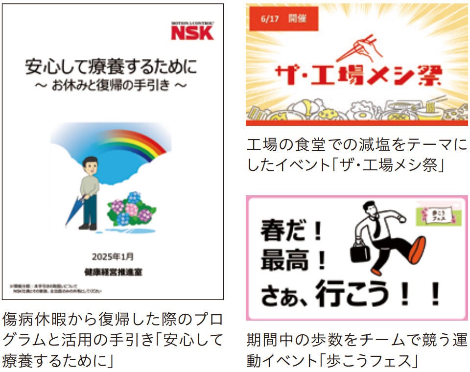 人的資本を支える基盤としての健康経営推進